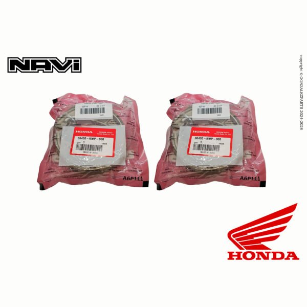 Honda Front And Rear Brake Pad Shoes 2022-2024 Navi Nva110B Genuine OEM New - Image 3