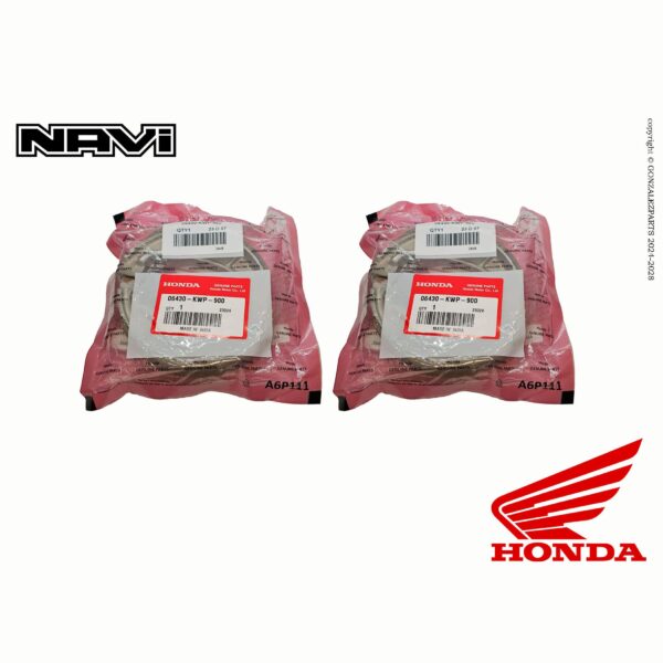 Honda Front And Rear Brake Pad Shoes 2022-2025 Navi Nva110B OEM Honda Front And Rear Brake Pad Shoes 2022-2025 Navi Nva110B OEM Packed View