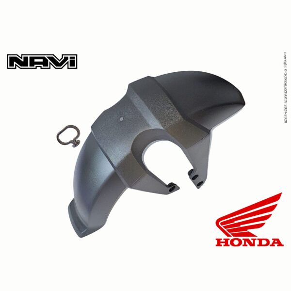 Honda Front Fender & Guide 2022-2025 Navi Nva110b OEM 61100-K74-N00 Up Front view