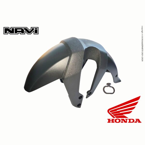 Honda Front Fender & Guide 2022-2025 Navi Nva110b OEM 61100-K74-N00 Front View