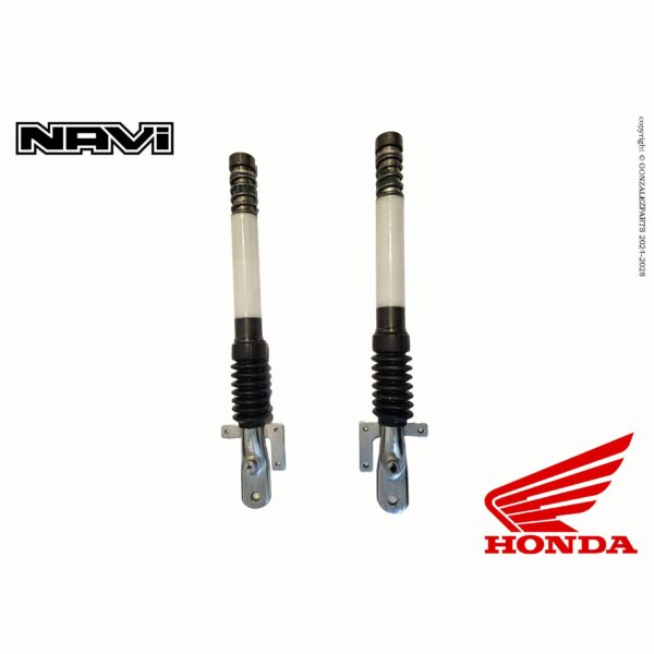 Honda Front Fork R & L Pipe Assy Slide Shock Absorber 2022-2025 Navi NVA110B OEM Front View