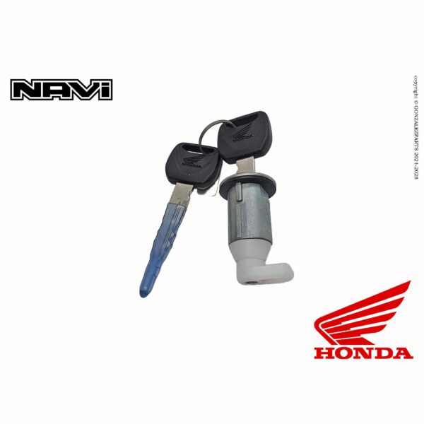 Honda Gas Tank Fuel Lock 2022-2025 Navi Nva110B OEM 77239-K74-N01 Front side View