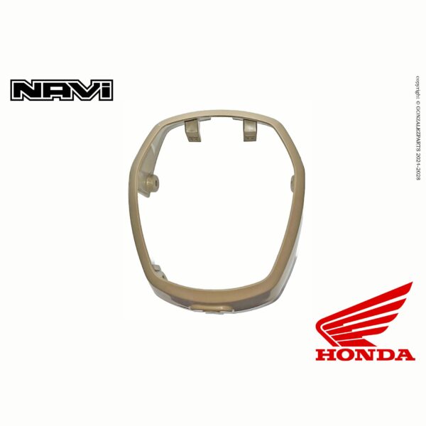Honda Headlight Cover 2022-2023 Navi Nva110B Ladakh Brown OEM 61300-K74-N80ZA Front View