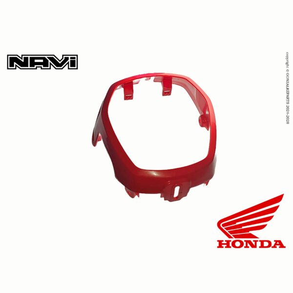 Honda Headlight Cover 2022-2023 Navi Nva110B Patriot Red OEM 61300-K74-N80ZC Front View