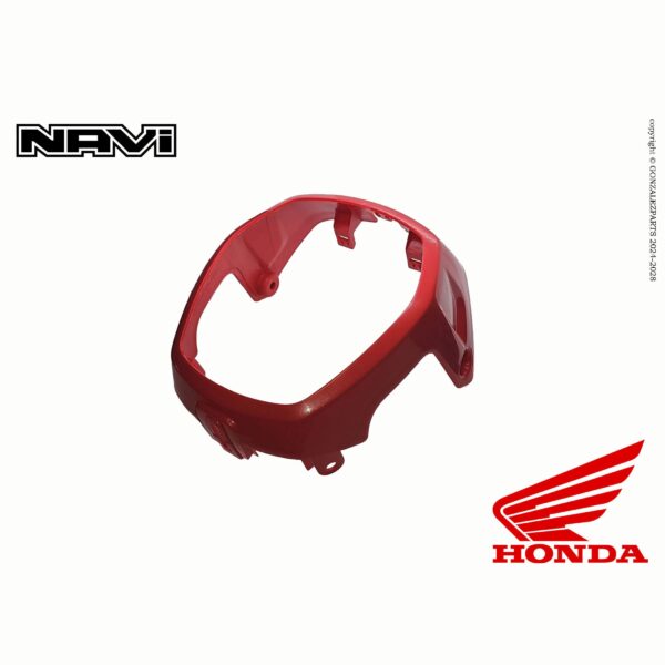 Honda Headlight Cover 2022-2023 Navi Nva110B Patriot Red OEM 61300-K74-N80ZC Left View