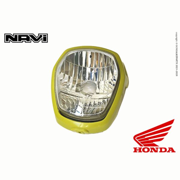 Honda Headlight & Cover Kit Hopper Green 2022-2023 Navi Nva110B OEM Down View