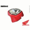 Honda Headlight & Cover Kit Patriot Red 2022-2023 Navi Nva110B OEM Up View