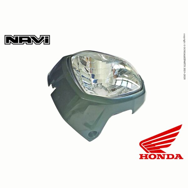 Honda Headlight & Cover Kit Ranger Green 2022-2023 Navi Nva110B OEM Up Left View