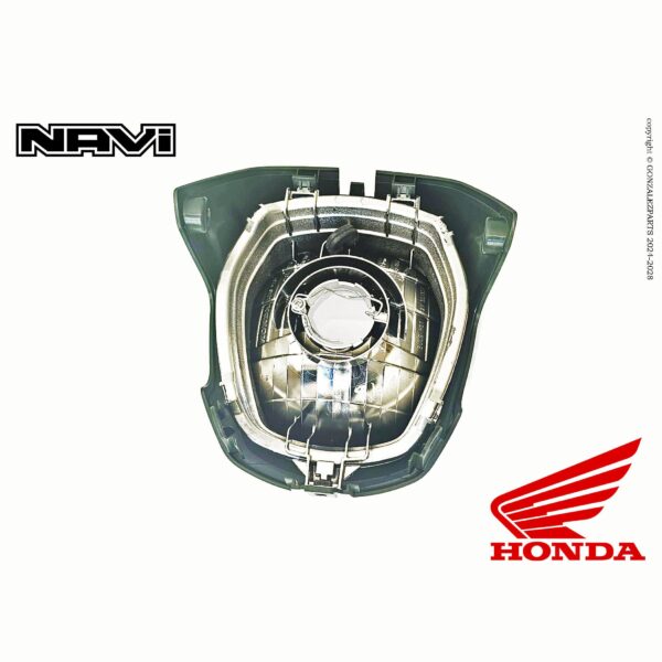 Honda Headlight & Cover Kit Ranger Green 2022-2023 Navi Nva110B OEM Rear View