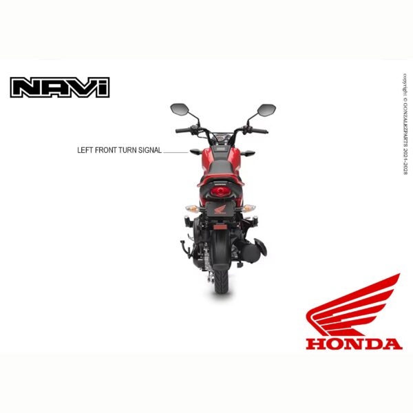 Honda Left Front Turn Signal 2022-2023 Navi Nva110B OEM 33450-K74-A01 Installed View