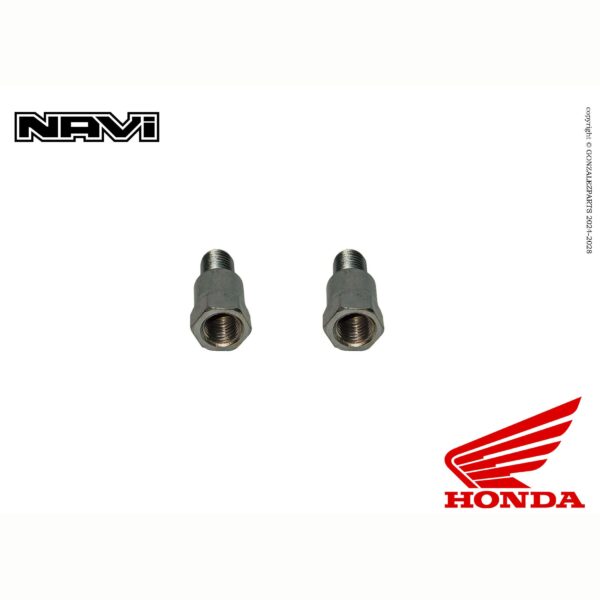 Honda Left & Right Mirror Bolt Adapter 10mm 2022-23 Navi Nva110B 90103-K38-940 Front Down View