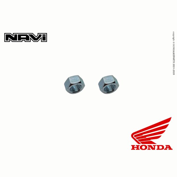 Honda Left & Right Mirror Nut Hex 10mm 2022-23 Navi Nva110B OEM 90201-MW3-620 Front View