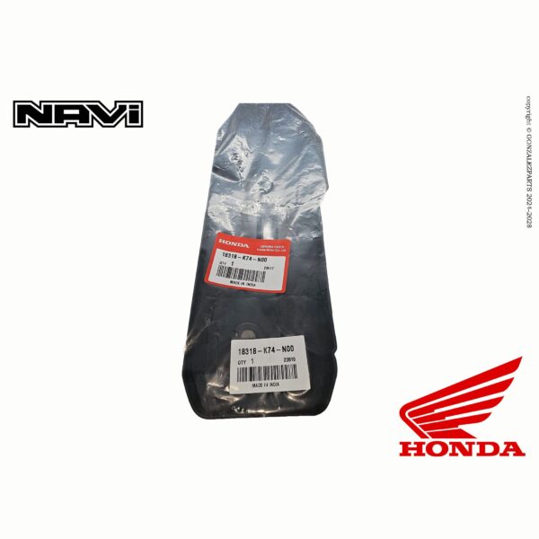 Honda Muffler Guard Navi Nva110b 2022-2023 | 18318-K74-N00 Rear View