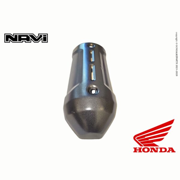 Honda Muffler Protector Guard 2024-2025 Navi Nva110B OEM 18318-K74-H20 Side view