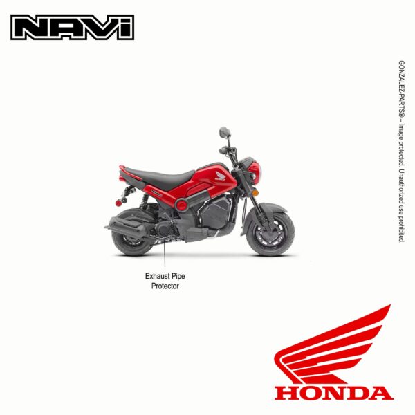Honda Navi Exhaust Pipe Protector 2022-2025 NVA110B OEM 18319-KZK-F00