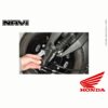 Honda Navi L & R Side Front Fork Covers 2022-2025 Nva110B OEM 51103-K74-N00 Installed View