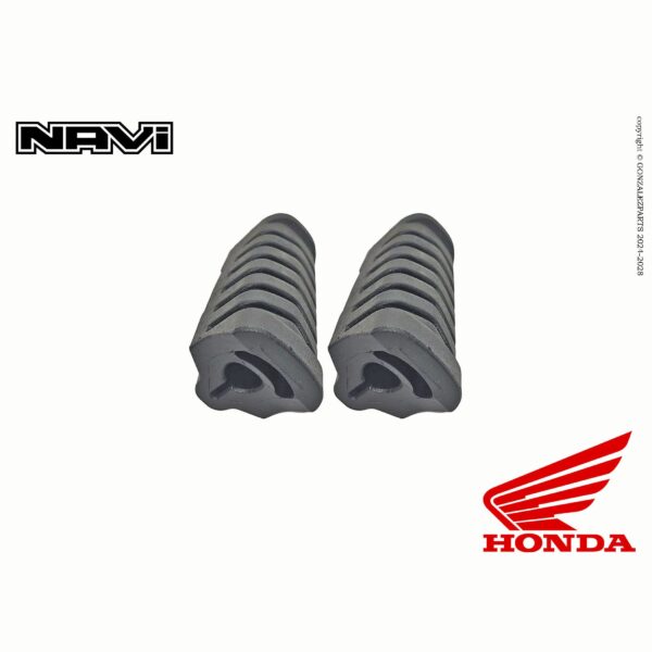 Honda Navi Right & Left Rubber Footpegs 2022-2025 Nva110b OEM 50661-K14-960 Side View