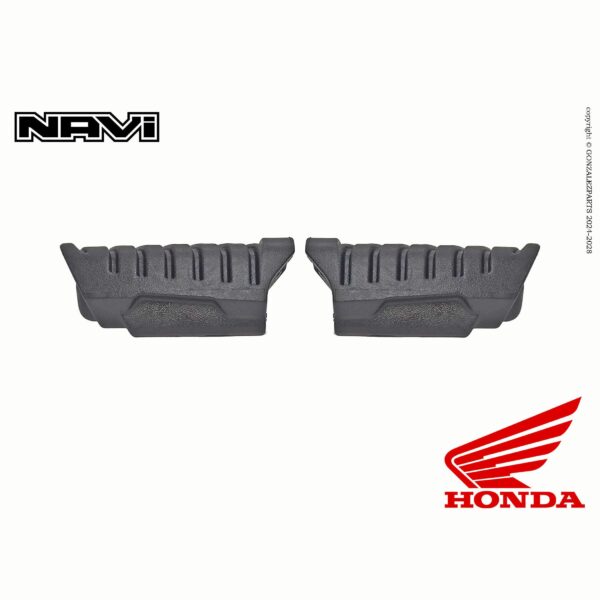 Honda Navi Right & Left Rubber Footpegs 2022-2025 Nva110b OEM 50661-K14-960 Front View
