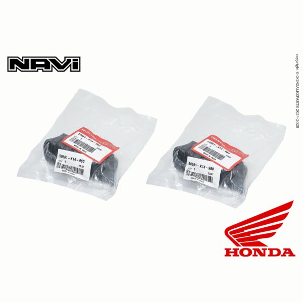 Honda Navi Right & Left Rubber Footpegs 2022-2025 Nva110b OEM 50661-K14-960 Packed View