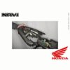 Honda Rear Cowl Fairing 2022-2025 Navi Nva110B OEM 83800-K74-N00ZA Installed View