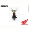 Honda Rear License Plate Bracket 2022-2025 Navi Nva110B Genuine OEM Installed View