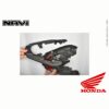 Honda Rear Upper Cowl Fairing 2022-2025 Navi Nva110B OEM 83710-K74-N00 Installed View