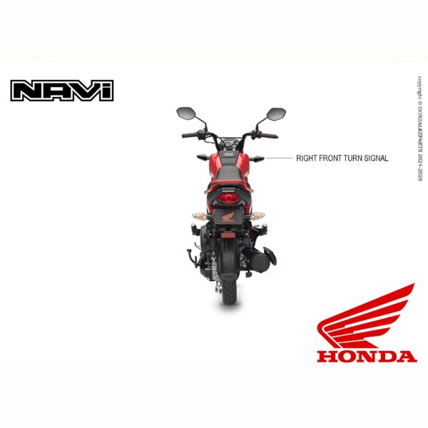 Honda Right Front Turn Signal 2022-2023 Navi Nva110B OEM 33400-K74-A01 Installed view