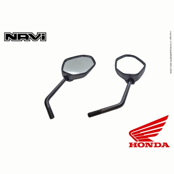 Honda Right & Left Mirror 2022-2023 Navi Nva110B OEM 88210-K74-A01/88220-K74-A01 Side Front View