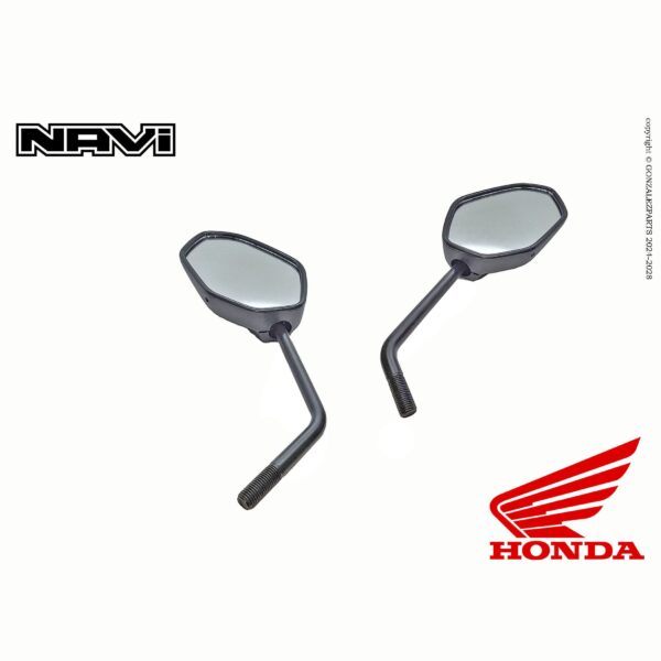 Honda Right & Left Mirror 2022-2023 Navi Nva110B OEM 88210-K74-A01/88220-K74-A01 Front View