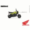 Honda Right Upper Fork Cover 2022-2025 Navi Nva110B OEM 61330-K74-A00 Installed View