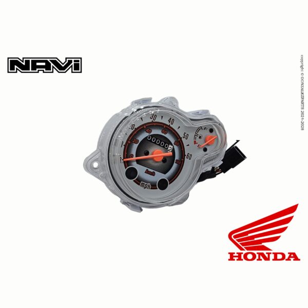 Honda Speedometer Assy 2022-2025 Navi Nva110B OEM 37200-K74-A01 Front View