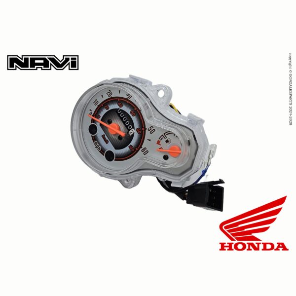 Honda Speedometer Assy 2022-2025 Navi Nva110B OEM 37200-K74-A01 Left View