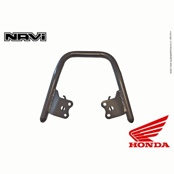 Rear Grip 2022-2025 Honda Navi Nva110B OEM Gray Metallic 50400-K74-N80ZE Front View