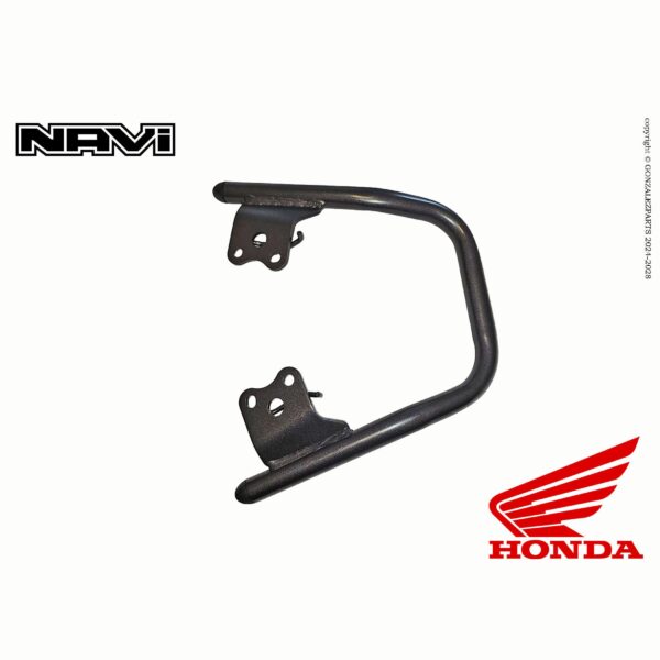 Rear Grip 2022-2025 Honda Navi Nva110B OEM Gray Metallic 50400-K74-N80ZE Front Side View